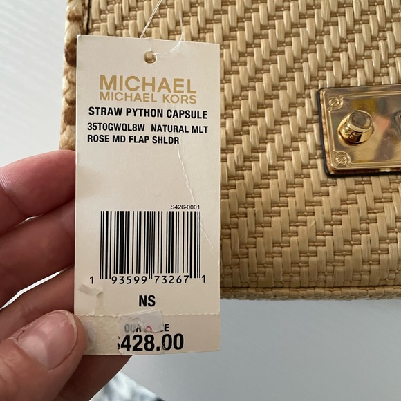 Michael Kors snake skin purse - Picture 8 of 11